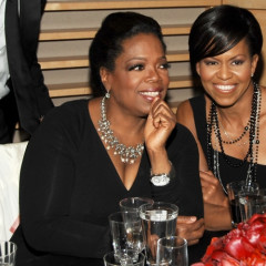 Oprah Joins Forces With First Lady Michelle Obama At The Time Magazine's 100 Most Influential People Celebration