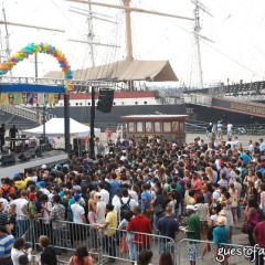 Kid Cudi Takes Over South Street Seaport At 