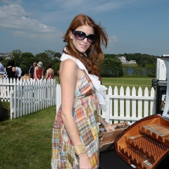 Celebrities, Socialites, And Horses For Opening Day Of The Mercedes-Benz Polo Challenge at Blue Star Jets Field
