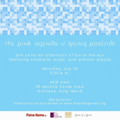 OMFG: The Pink Agenda Is Going Poolside?!