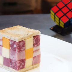 The Best Guests Come Bearing Gifts...The Rubik's Cubewich