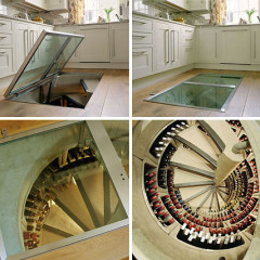 The Best Guests Come Bearing Guests...The Spiral Wine Cellar