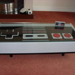 The Best Guests Come Bearing Gifts...The Nintendo Coffee Table