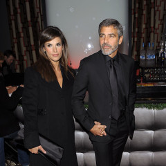 George Clooney and Elisabetta Canalis Bring Good Looks (and Talent) To New York