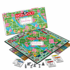 The Best Guests Come Bearing Gifts...Lilly Pulitzer Monopoly