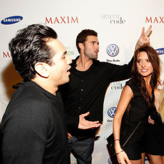 The Cast Of The Hills Pals Around At The Maxim 2010 Party