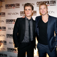 Kellan Lutz and Paul Wesley Ditch Their Fangs For Cosmo's Fun Fearless Male Awards