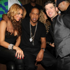 Jay-Z And Beyonce Celebrate Robin Thicke's Birthday At 1Oak