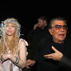 Roberto Cavalli Cleans Up Courtney Love's Mess In Milan