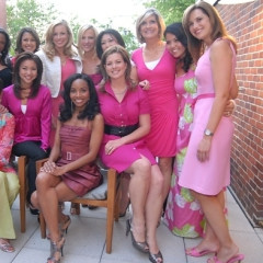 DC Newsbabes Paint Georgetown Pink For Breast Cancer
