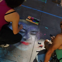 The Chalk Around Town, Pasadena Chalk Festival
