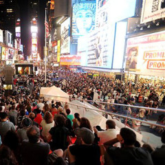 Thousands Gather In Times Square To Party Like It's 1964