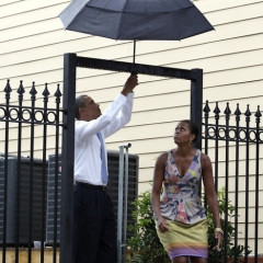 Photo Of The Day: Chivalrous Barack