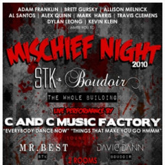 Today's Giveaway: Two Tickets To Mischief Night 2010 With C+C Music Factory!