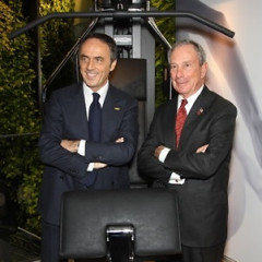 Mayor Bloomberg Joins Models And Socialites At The Opening Of Technogym (Whaa?!) 