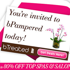 Today's Newsletter Giveaway: A Free Massage or Facial from bTreated!