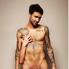 Adam Levine Gets Naked For Men's Cancer Awareness Ad... In Cosmo?