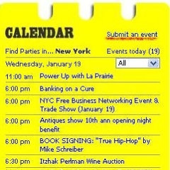 Add An Event To Our Calendar Yourself!