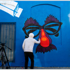 Watch Chase In Action: The Street Artist Paints A Block Of Venice Boardwalk