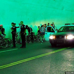 L.A. Drivers Vs. Cyclists: Cops Break Up 