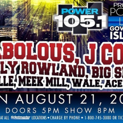 Today's Newsletter Giveaway: Ten Tickets To Power 105.1 Presents Power Live ($90 Value)! 