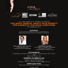 Today's Newsletter Giveaway: Two Tickets To The ABOUT FACE Benefit For Domestic Violence Survivors ($700 Value)!