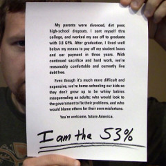 We Are The 53%: A Response To Occupy Wall Street
