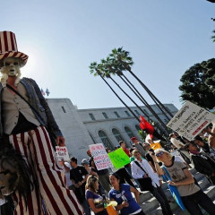 Revolution Update: Occupy LA Enters Day 3 Downtown