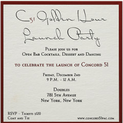 Today's Newsletter Giveaway: Two Tickets To The Concord 51 Launch Party At Doubles On December 2nd ($240 Value)!