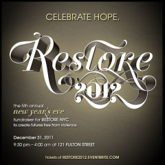 Today's Giveaway: Two Tickets To Restore NYC's Annual New Year’s Eve Benefit At 121 Fulton Street!