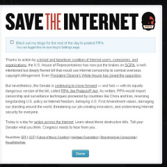 The Internet Goes On Strike To Stop Censorship