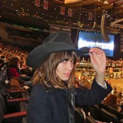 Derek Blasberg And Alexa Chung Find All Things Fashion At The Rodeo At Madison Square Garden