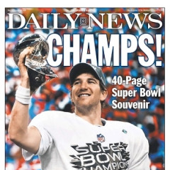 The Giants Win The Super Bowl: A Look At The Front Pages