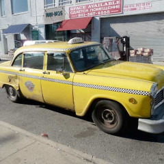 Photo Of The Day: Old School Checker Taxi