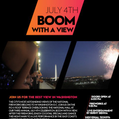 Heads Up: W Hotel DC's Boom With A View Tickets Jump From $55 To $75 On Monday