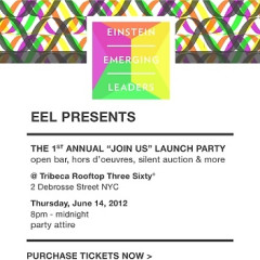 You're Invited: Einstein Emerging Leaders' Launch Event At Tribeca Rooftop Three Sixty
