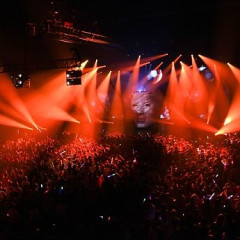 DJ Avicii Rocks The Stage At Revel’s Ovation Hall