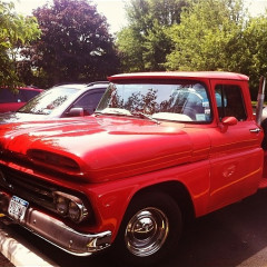 Hamptons Car Of The Day: Truckin' In Cherry Red