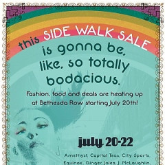 Bethesda Row Summer Sidewalk Sale Begins This Friday