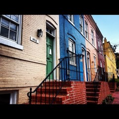 Photo Of The Day: Rowhouses In Georgetown