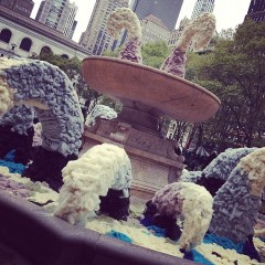 Photo Of The Day: Campaign For Wool Takes Over Bryant Park 