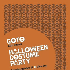 You're Invited: GOTO's 12th Annual Halloween Costume Party!