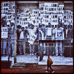 Photo Of The Day: I Am A Man Mural On 14th Street