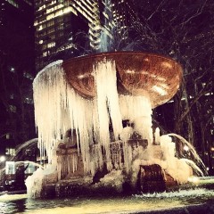 Photo Of The Day: Bryant Park Freezes Over