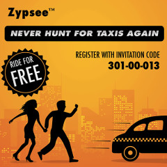 Today's Giveaway: Cab NYC For Free With Zypsee!