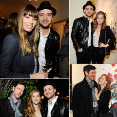 Last Night's Parties: Justin Timberlake, Amy Adams Host An Art Show, John Legend, Ciara Hit Pre-Grammy Events & More