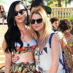 Ashley Benson & Katy Perry Party With McDonald's At The Bootsy Bellows Estate