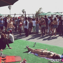 L.A. Cools Off With White Arrows At FILTER x Burton's Rooftop Pool Party