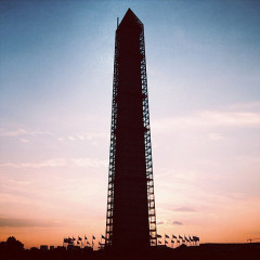 Instagram Round Up: The Washington Monument Lights Up
