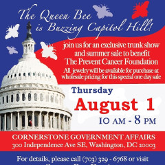 Queen Bee Designs To Host A Trunk Show On Capitol Hill TOMORROW